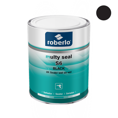 Primer MULTY SEAL S6, 2K, ud pe ud, fara slefuire 1L, Roberlo, negru